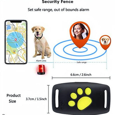 GPS Pet Collar Real-Time Tracking & Geofence Alerts