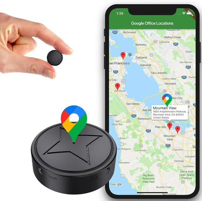 GPS Tracker Real-Time GPS & GSM Magnetic 20-Day Battery