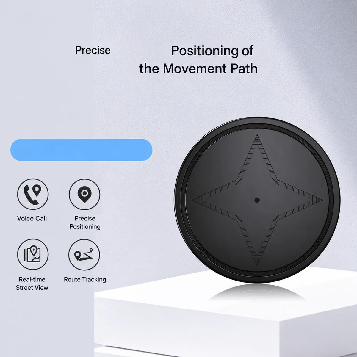 GPS Tracker Real-Time GPS & GSM Magnetic 20-Day Battery