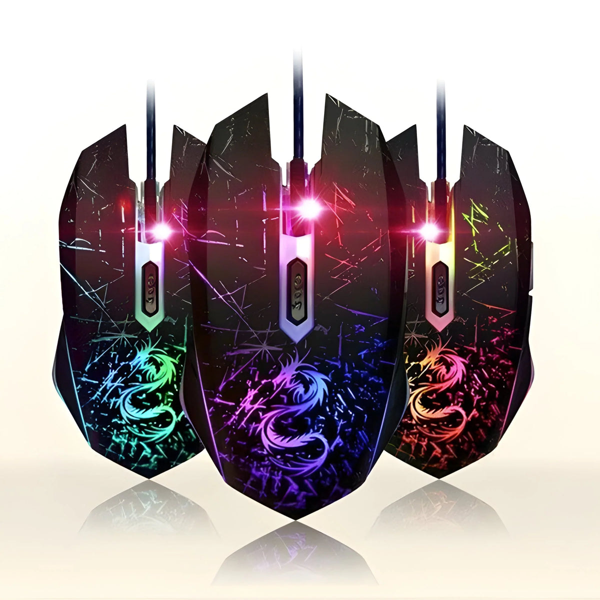 Gaming Mouse Wired 3200 DPI 6 Programmable Buttons