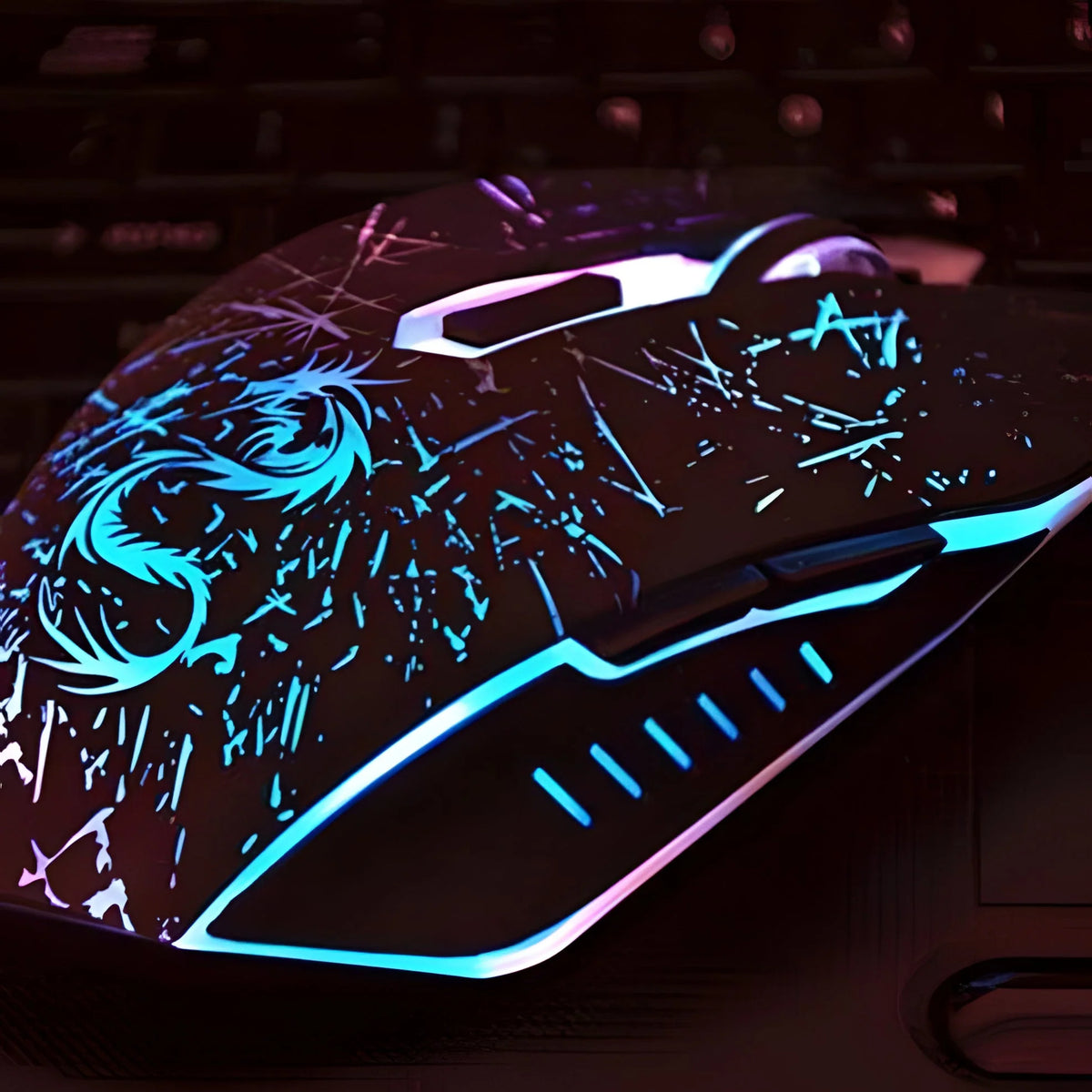 Gaming Mouse Wired 3200 DPI 6 Programmable Buttons