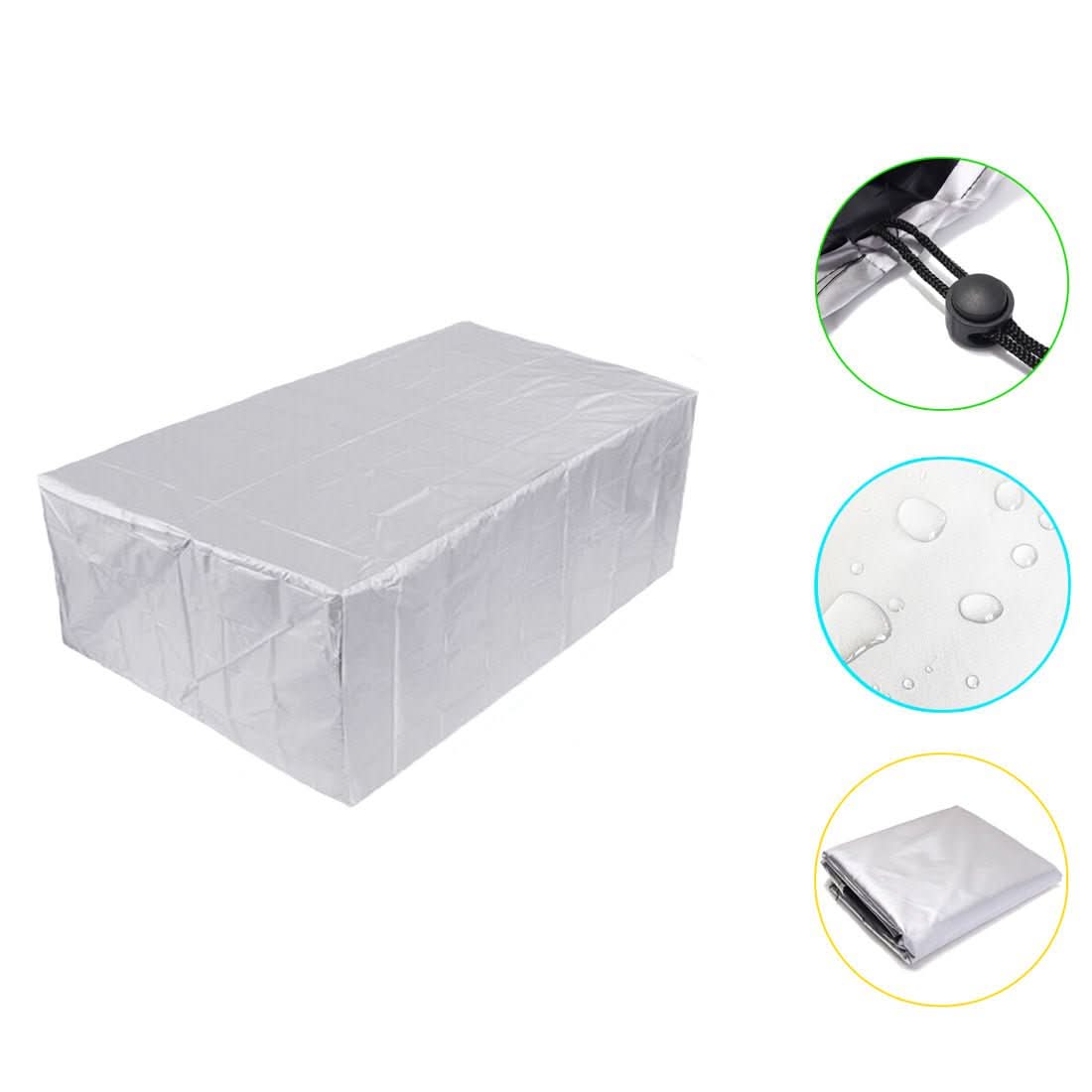 Garden Furniture Cover Water-Repellent Polyester & UV-Resistant