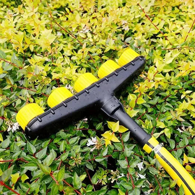 Garden Hose Nozzle Adjustable Spray Patterns Quick-Connect Water-Efficient