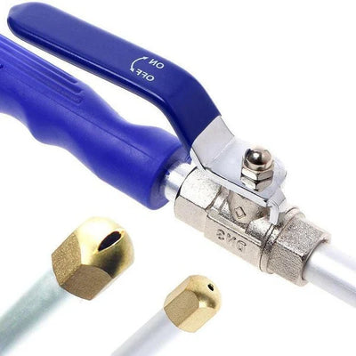 Garden Hose Nozzle Dual Spray Modes High-Pressure Cleaning