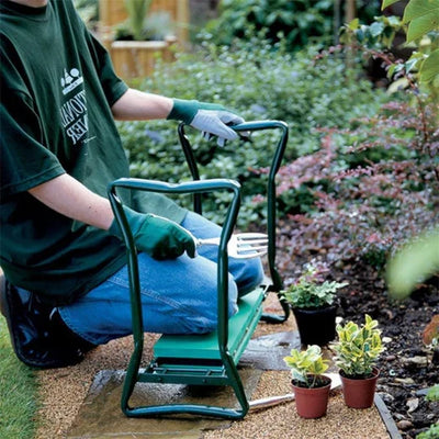 Garden Kneeler and Seat Reversible Padded Compact Design