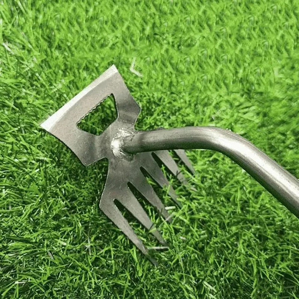 Garden Weed Puller Upright Ergonomic Foot Pedal Reinforced Shaft