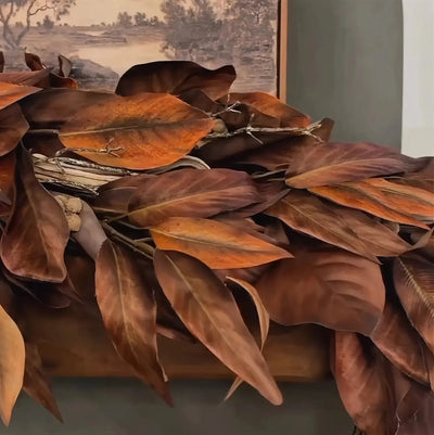 Garland Lifelike Leaves Weatherproof 72 Inch