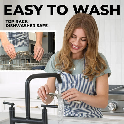 Garlic Press Peel-Free One-Handed Dishwasher-Safe