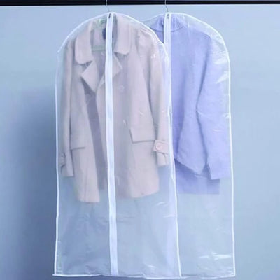 Garment Storage Bags Breathable Full-Length Zipper Set of 5