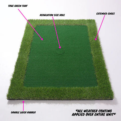 Golf Chipping Mat Floating Synthetic Turf