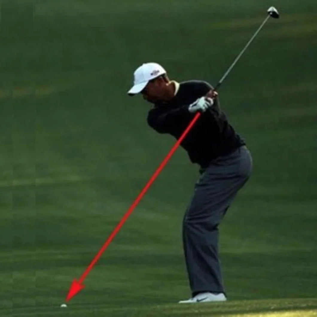 Golf Swing Trainer Laser Path Tracking Universal Fit