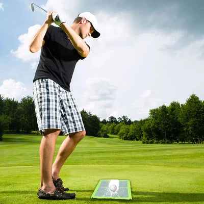 Golf Training Mat Instant Divot Feedback Sequined Tear-Resistant