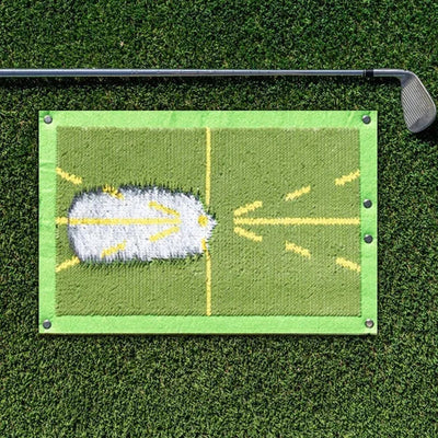 Golf Training Mat Instant Divot Feedback Sequined Tear-Resistant