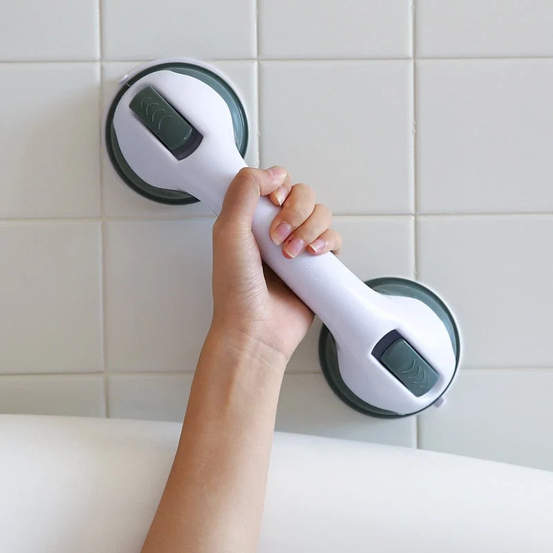 Grab Handle Suction Mount Double Lock No Drilling