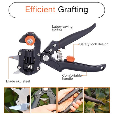 Grafting Tool Interchangeable V U Omega Blades