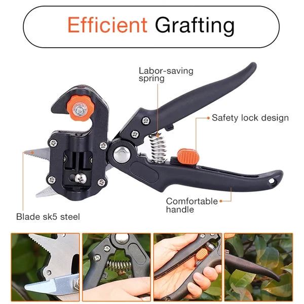 Grafting Tool Interchangeable V U Omega Blades