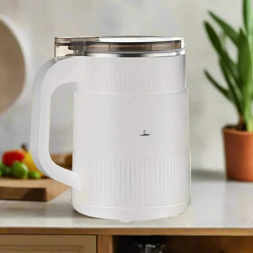 Grain Mill Electric Single-Button Stainless Steel Container