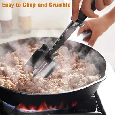 Ground Meat Chopper Five-Blade Heat-Resistant Nylon