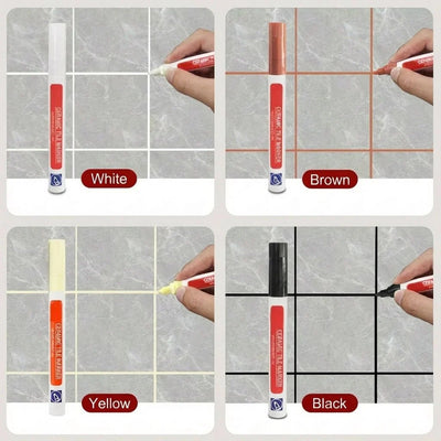 Grout Pen Waterproof & Mold-Resistant Precision Tip