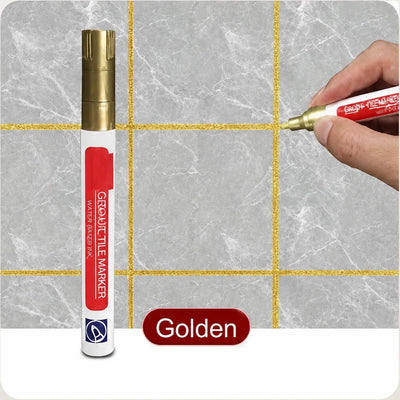 Grout Pen Waterproof & Mold-Resistant Precision Tip