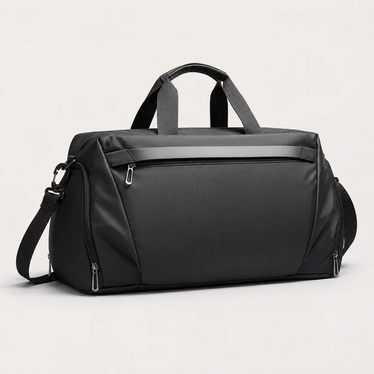 Gym Duffel Bag Ventilated Shoe Compartment Wet-Dry Divider