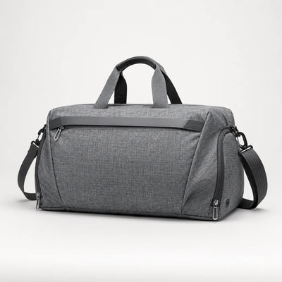 Gym Duffel Bag Ventilated Shoe Compartment Wet-Dry Divider