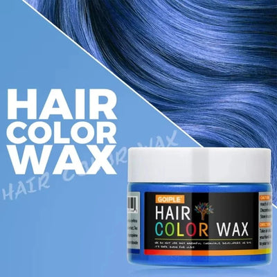 Hair Color Wax Opaque Water-Washable Finger-Apply