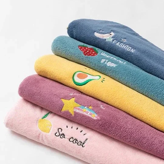 Hair Towel Ultra-Absorbent Microfiber Quick Dry