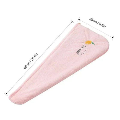 Hair Towel Ultra-Absorbent Microfiber Quick Dry