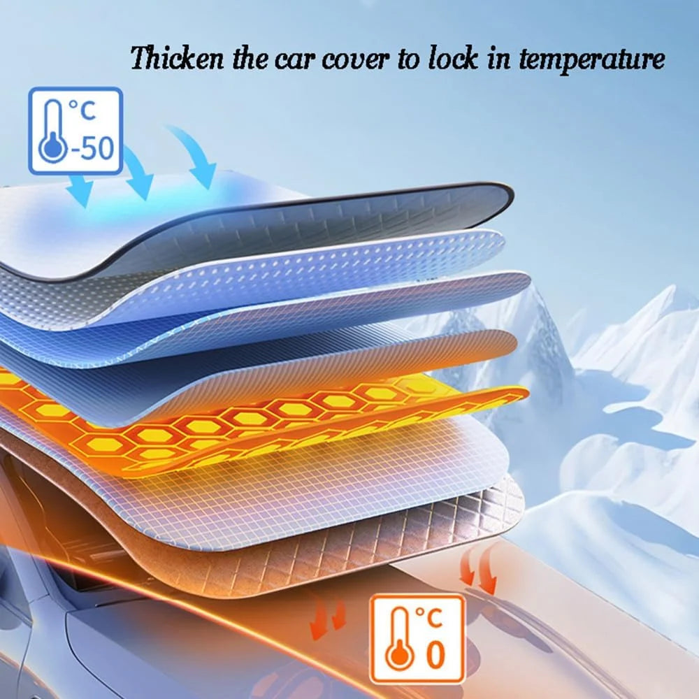 Half-Garage Car Cover Water-Repellent UV-Resistant