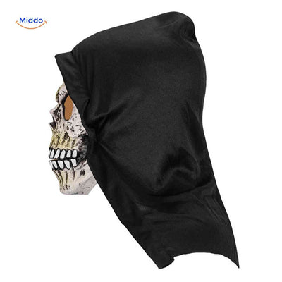 Halloween Mask Full Face Integrated Hood Breathable Visibility