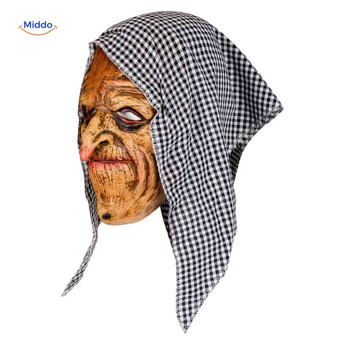 Halloween Mask Full Face Integrated Hood Breathable Visibility
