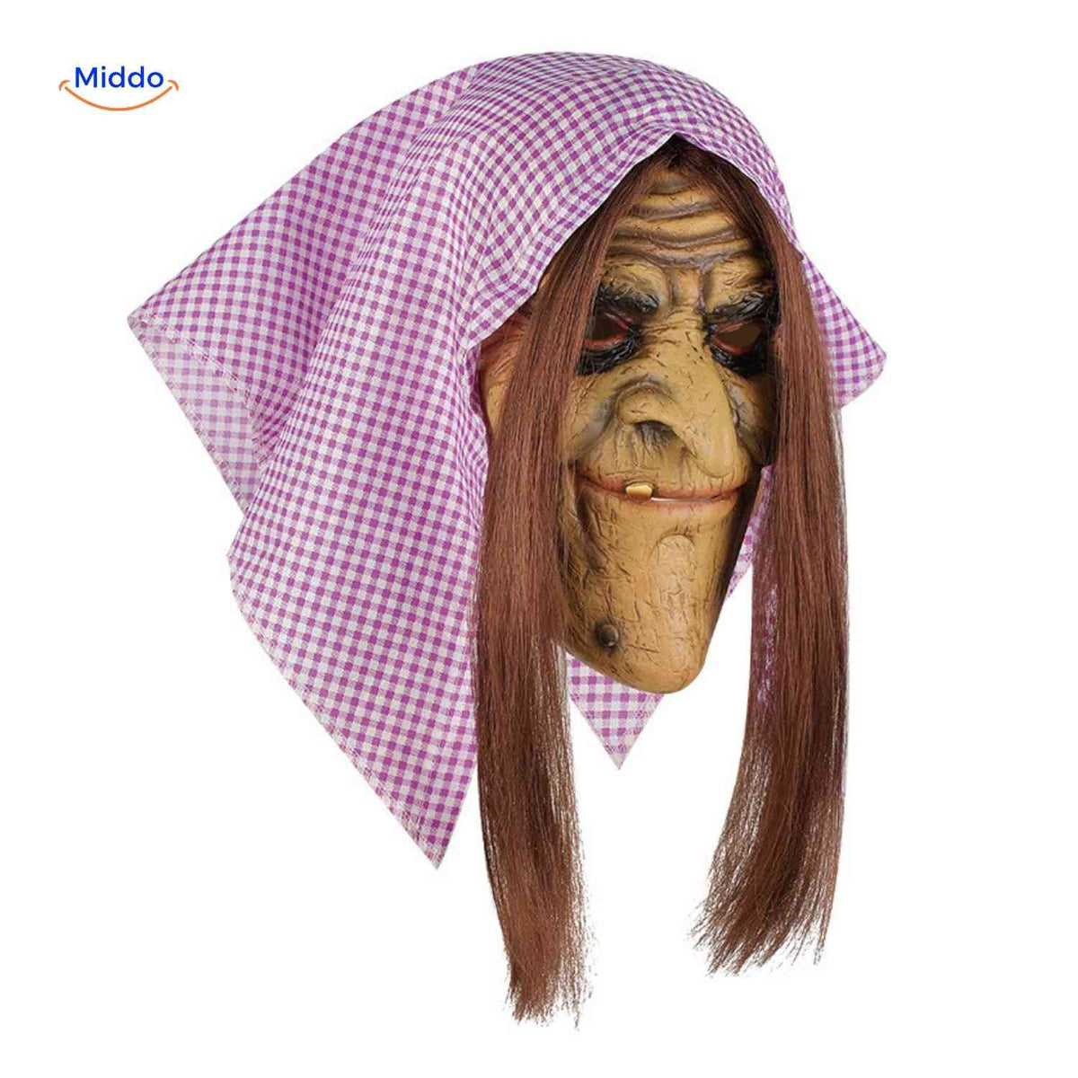 Halloween Mask Full Face Integrated Hood Breathable Visibility