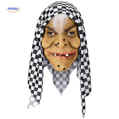 Halloween Mask Full Face Integrated Hood Breathable Visibility