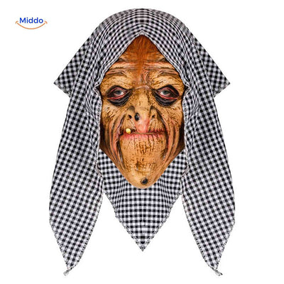 Halloween Mask Full Face Integrated Hood Breathable Visibility
