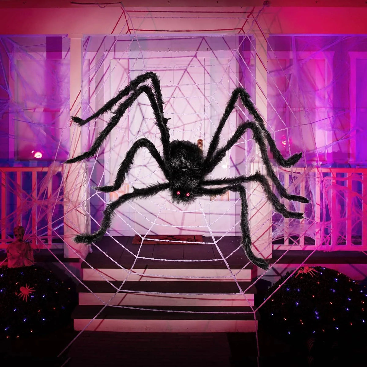 Halloween Spider Decorations 63-Inch Bendable Legs Set of 2