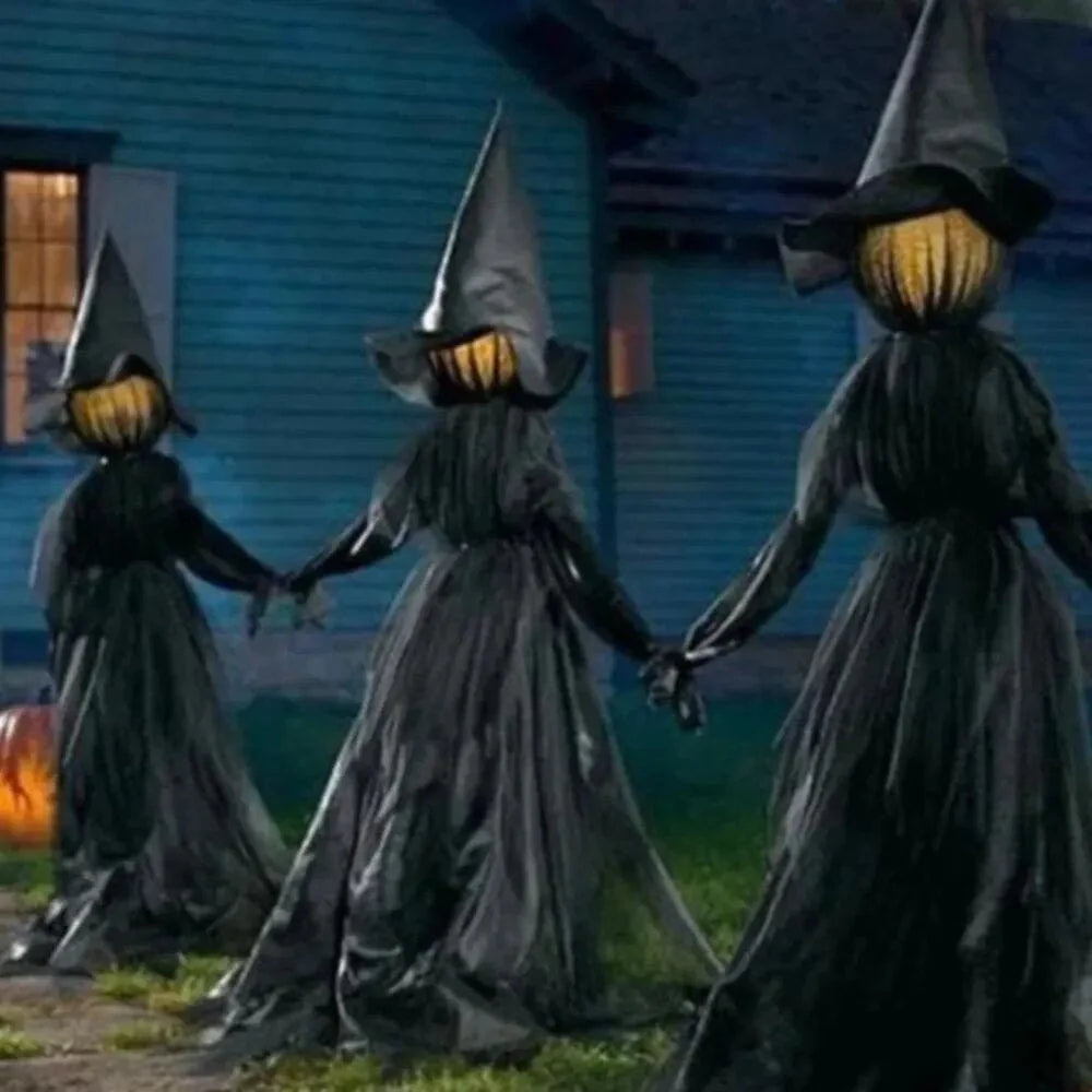 Halloween Yard Decor Flashing LED Sound-Activated Waterproof Fabric
