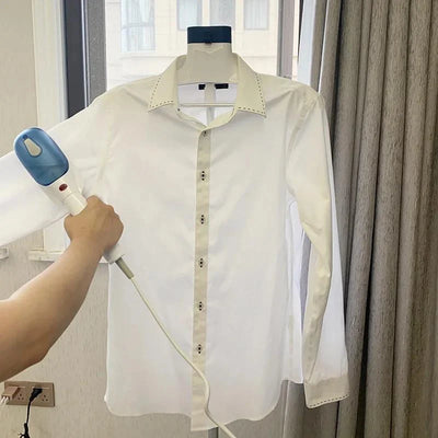 Handheld Garment Steamer 45-Second Heat-Up Travel Dual Voltage