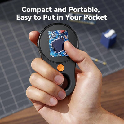 Handheld Microscope 500X Autofocus & Adjustable LEDs