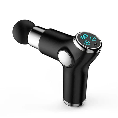 Handheld Percussion Massager 32 Speeds Rechargeable & 4 Heads