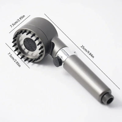 Handheld Shower Head 3 Spray Modes Built-In Filter