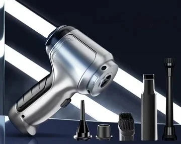 Handheld Vacuum Cordless High-Suction With 6 Attachments