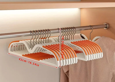 Hangers Slim Neck Non-Slip & Rotatable Hook