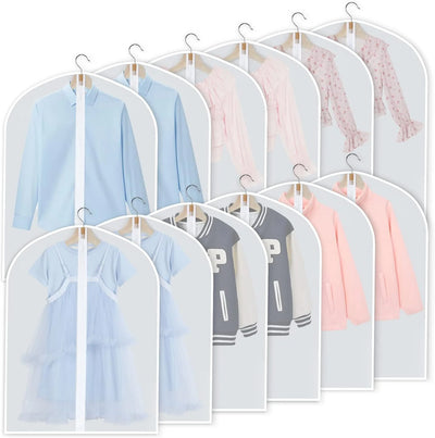 Hanging Garment Covers Water-Resistant Full-Length Zipper Three-Size Set