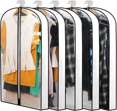 Hanging Garment Covers Water-Resistant Full-Length Zipper Three-Size Set
