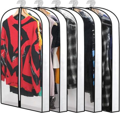Hanging Garment Covers Water-Resistant Full-Length Zipper Three-Size Set