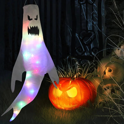Hanging Ghost 47 Inch Tear-Resistant Fabric Optional LED