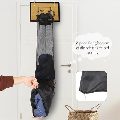Hanging Storage Organizer Wooden Backboard Basketball Design