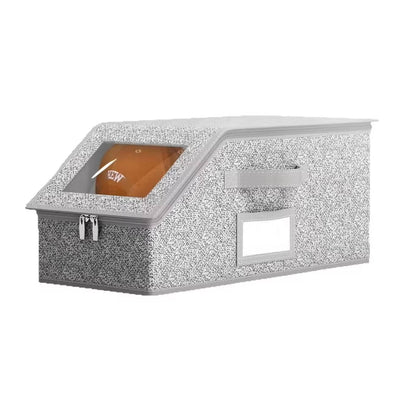 Hat Storage Box Stackable Shape-Safe 24-Hat Capacity