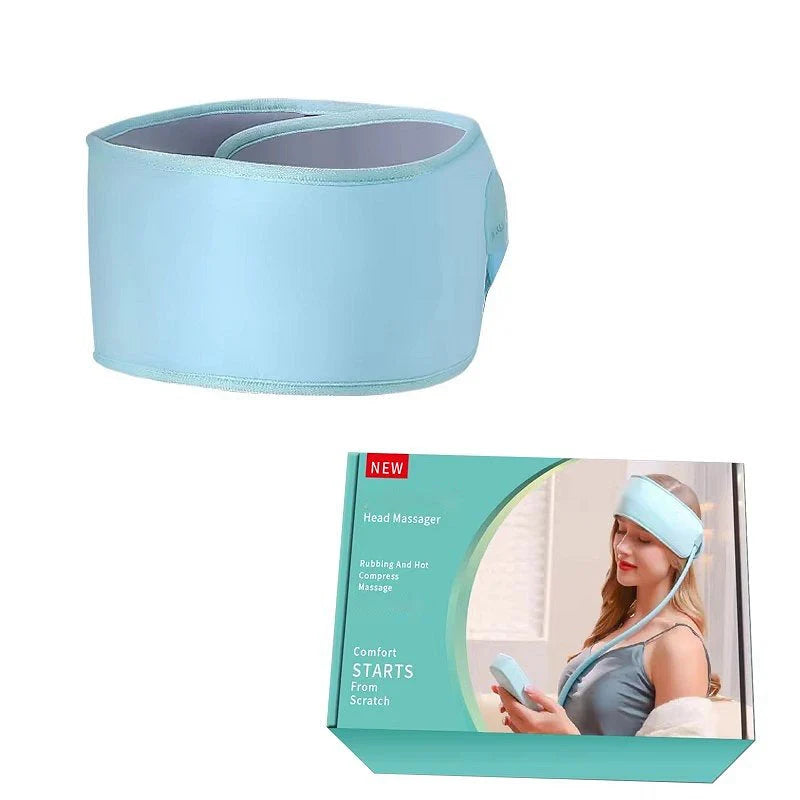 Head Massage Cap Wireless Six-Zone Airbag Adjustable Heat
